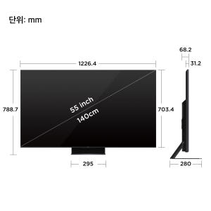 TCL [중고] TV 55C846_R_B 4K Mini LED 안드로이드11 티비 스탠드형 상세 이미지 2