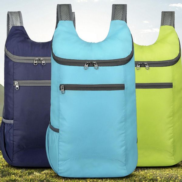 등산용 배낭 초경량 접이식 백팩 가벼운 라이딩 여행용 폴딩백 - 상세 이미지 5
