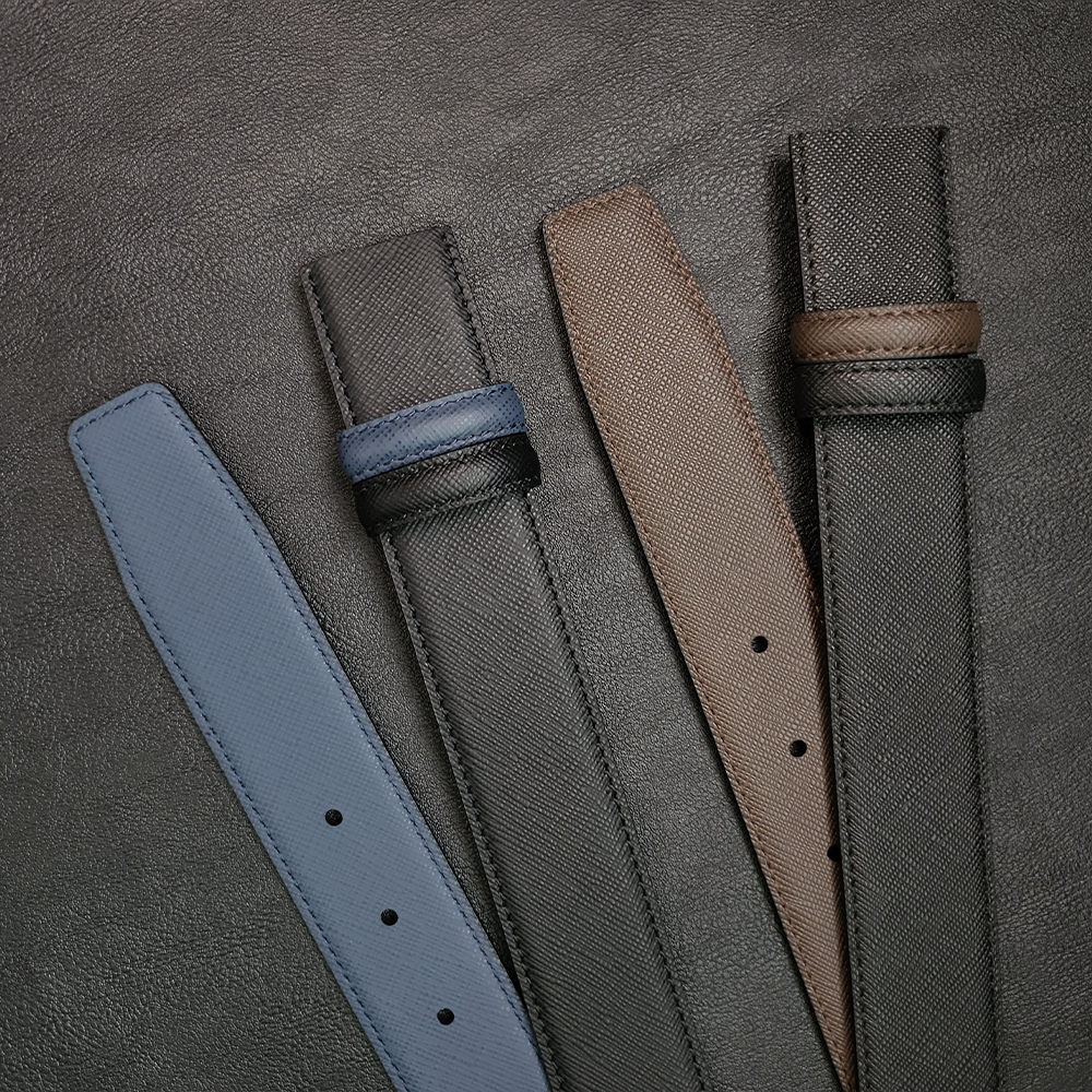 남자 사피아노 가죽 벨트끈 몽블랑 벨트 호환 교체 남성 허리띠 혁대 명품 29mm 34mm 상품 이미지