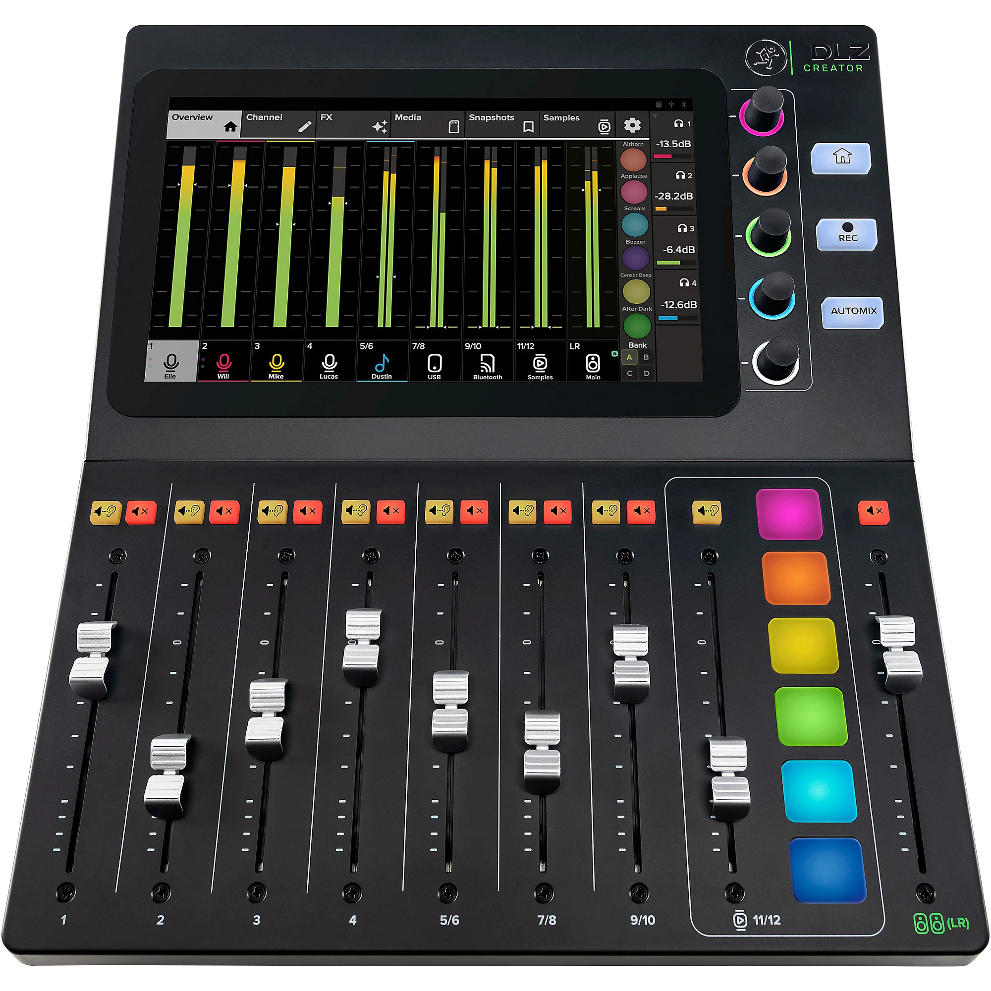 MACKIE DLZ CRATOR 맥키 적응형 디지털 믹서 12채널 이미지 2