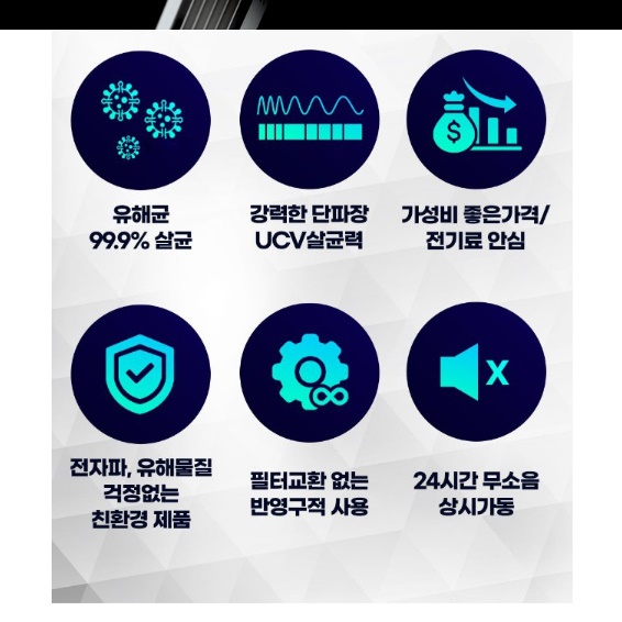 클린소독기 자외선살균 uvc살균기 전신소독기 공간살균기 - 상세 이미지 4
