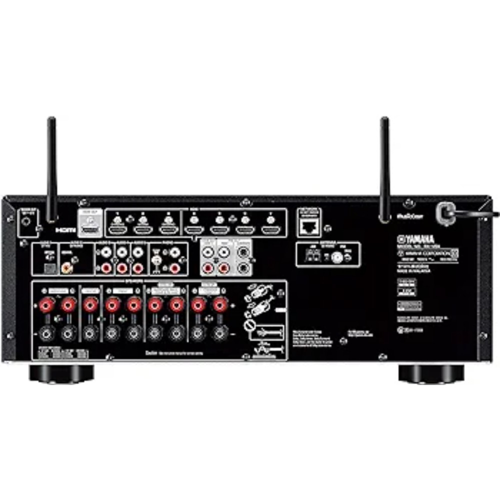 야마하 AV 앰프 리시버 RX-V6A(B) 7.1ch Dolby 블랙 이미지 3