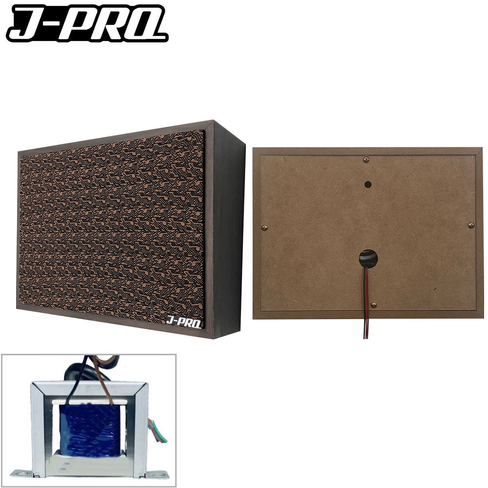 J-PRO SM-03PT(WOOD) 하이 임피던스 벽걸이 벽부형 스피커 5W 군부대 학교 학원 제품 이미지