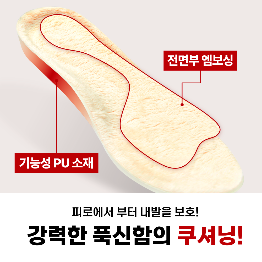 겨울용깔창 기능성깔창 윌렉스깔창 양털깔창 발열깔창