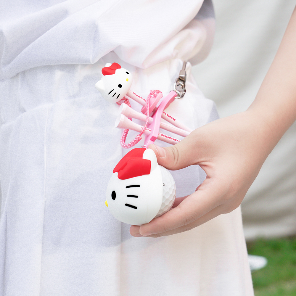 산리오 골프공 파우치 골프볼 케이스 골프 볼주머니 이미지 4