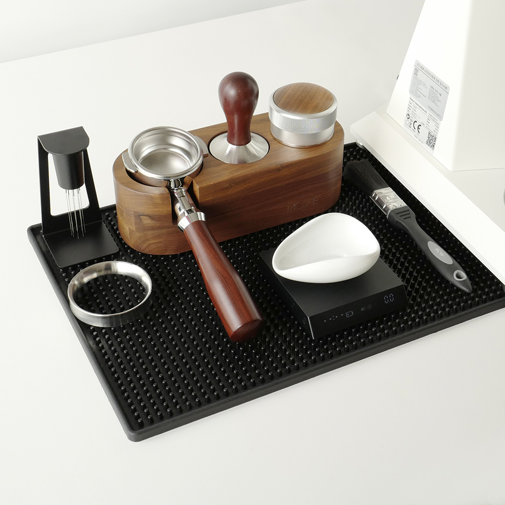 바매트 실리콘드라잉매트 플레어 커피머신매트 30x15cm - 상세 이미지 3