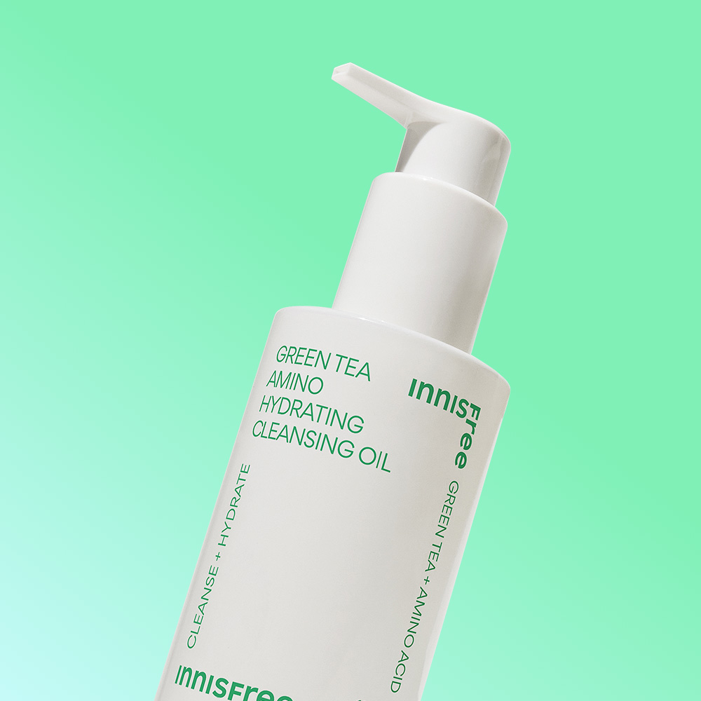 이니스프리 그린티 수분 아미노 클렌징 오일 150ml, 1개 이미지 3