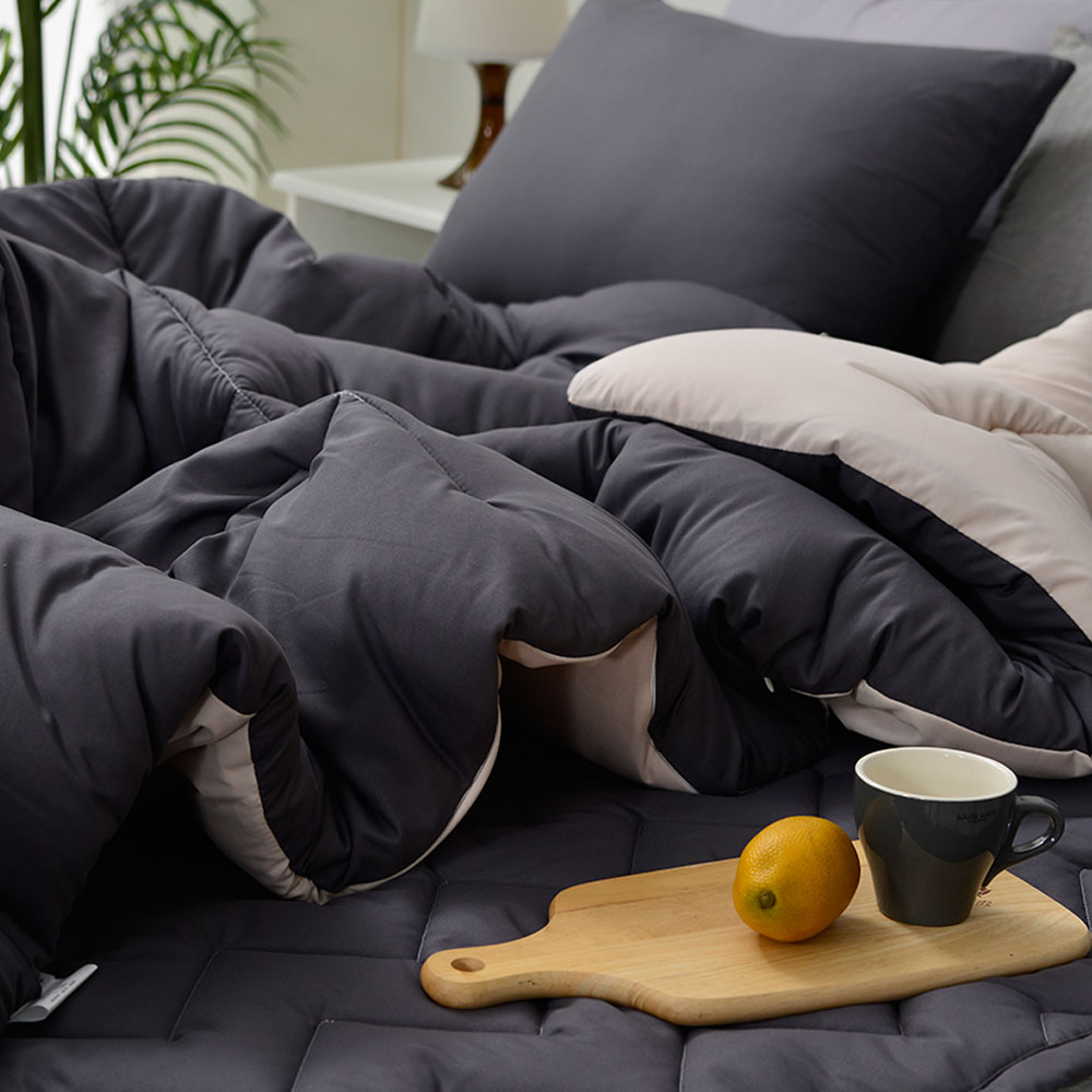 달콤한하루 먼지없는 이불세트 사계절 싱글침대 슈퍼싱글 기숙사 차렵이불베개 세트 침구 모던