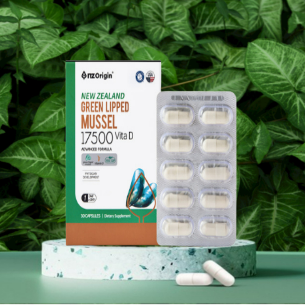 초록잎홍합영양제 뉴질랜드 초록홍합 코스트코 MUSSEL 무릎 관절 30캡슐