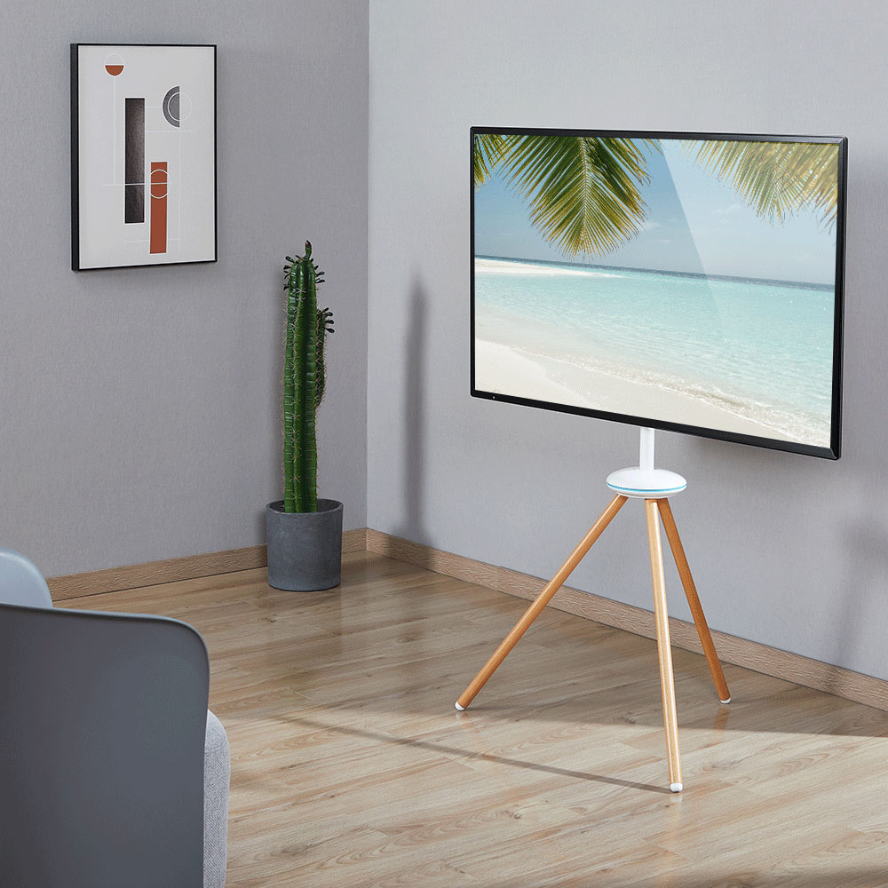 CANZ 마운트 이동식 접이식 TV 스탠드 브라켓 높이 조절 가능 제품 이미지