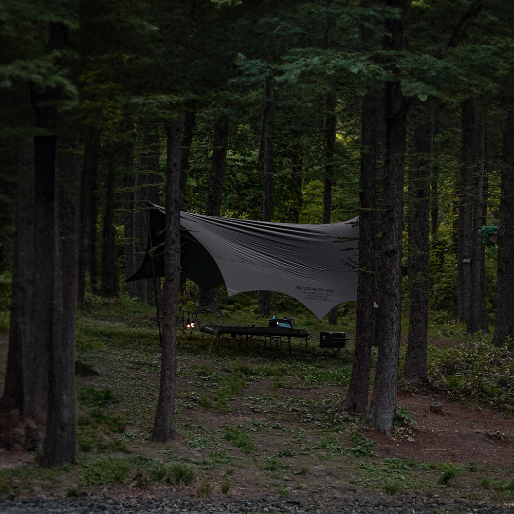 와일드 필드 옥타곤 타프 블랙코팅 경량 내수압5000mm 캠핑용품 그늘막
