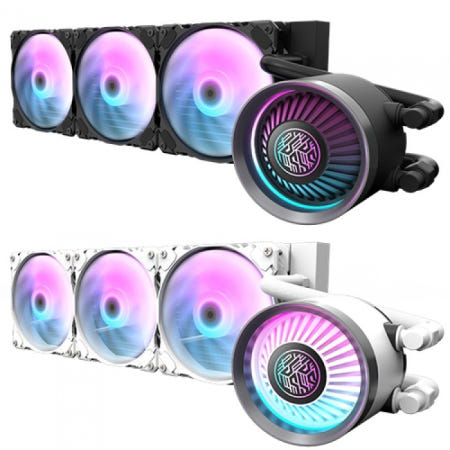 darkFlash NEBULA DN-360 ARGB (화이트) CPU 수냉쿨러