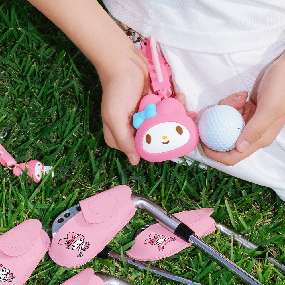 산리오 골프공 파우치 골프볼 케이스 골프 볼주머니 이미지 2