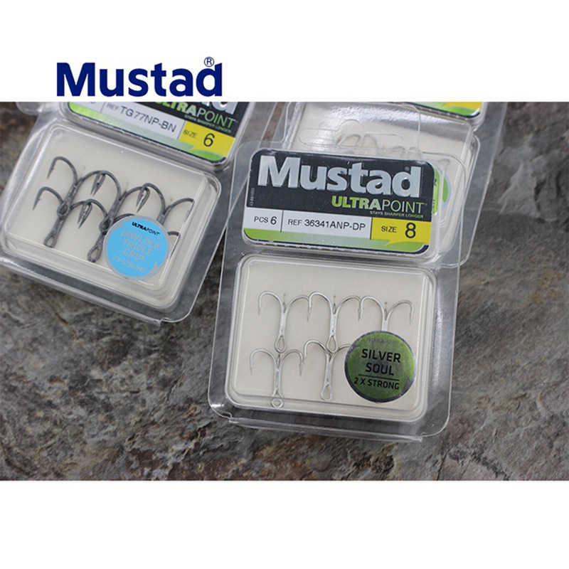 트레블훅 트리플훅 Mustad 머스타드 36341NP-DP 2x내염성 6개입 9개입 - 상세 이미지 4