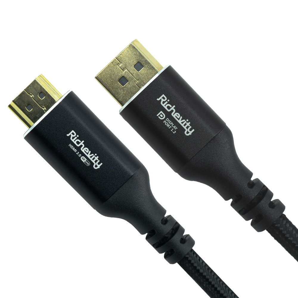 리체비티 액티브 DP to HDMI 케이블 2.0ver 1.5M - 상세 이미지 2