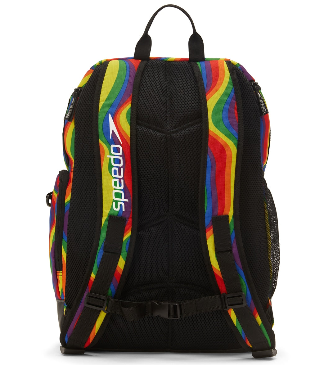 스피도 프린트 팀스터 2.0 35L 수영 백팩 Rainbow Pride - 상세 이미지 3
