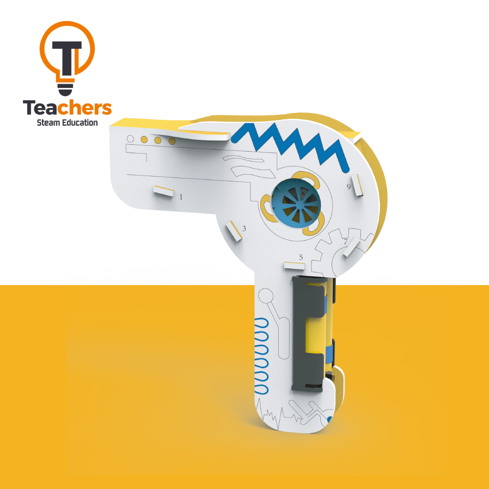 티처스 STEAM 우드락 터보 헤어 드라이어 초등과학실험키트