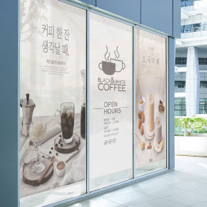 아라크네 방염실사롤스크린 로고 인쇄 출력 30x30 솔직 후기 | 실제 배치 사진 포함 - 상품 이미지 2