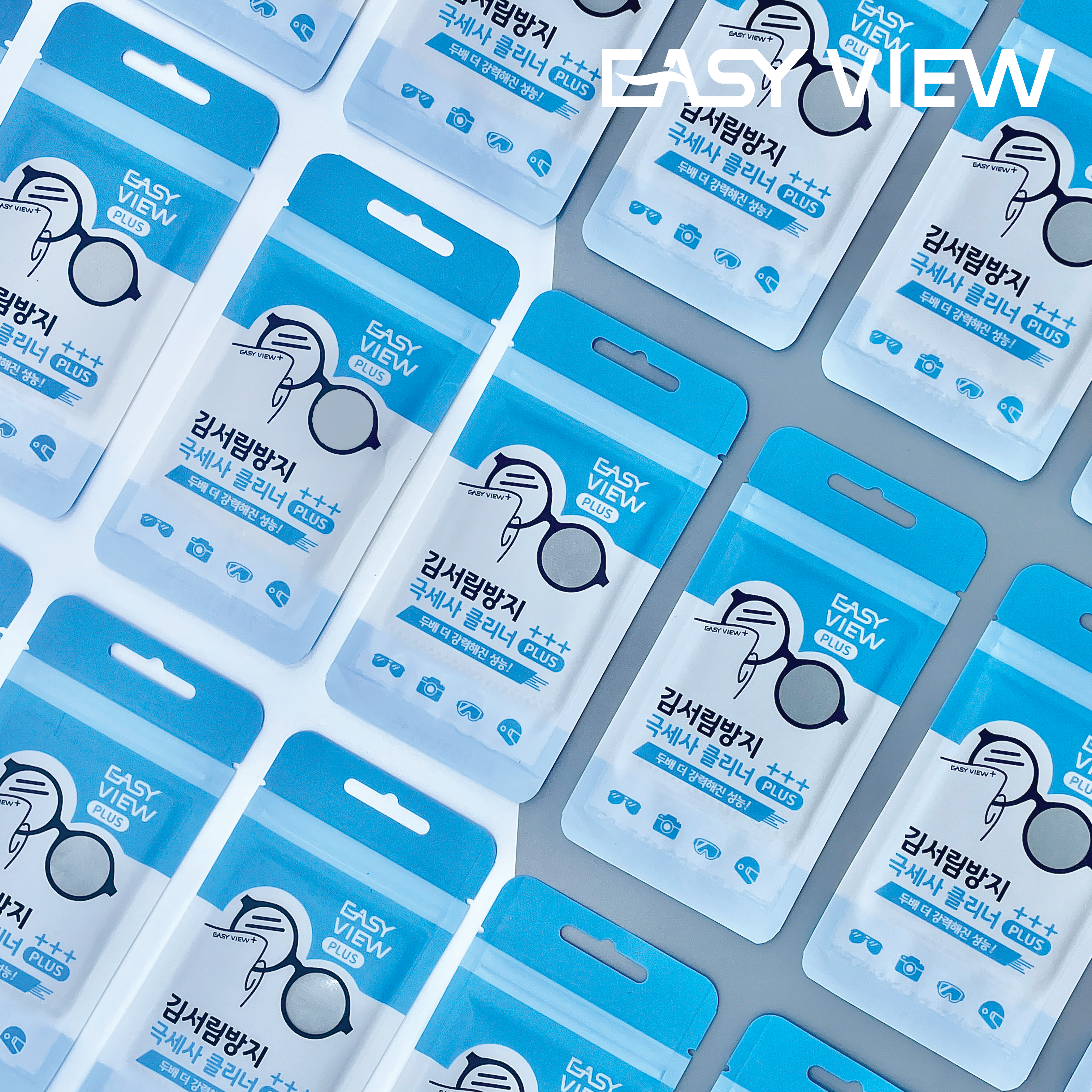 이지뷰플러스 김서림 방지 안경닦이 습기 서리 성애 제거 안경천 겨울 마스크 3개