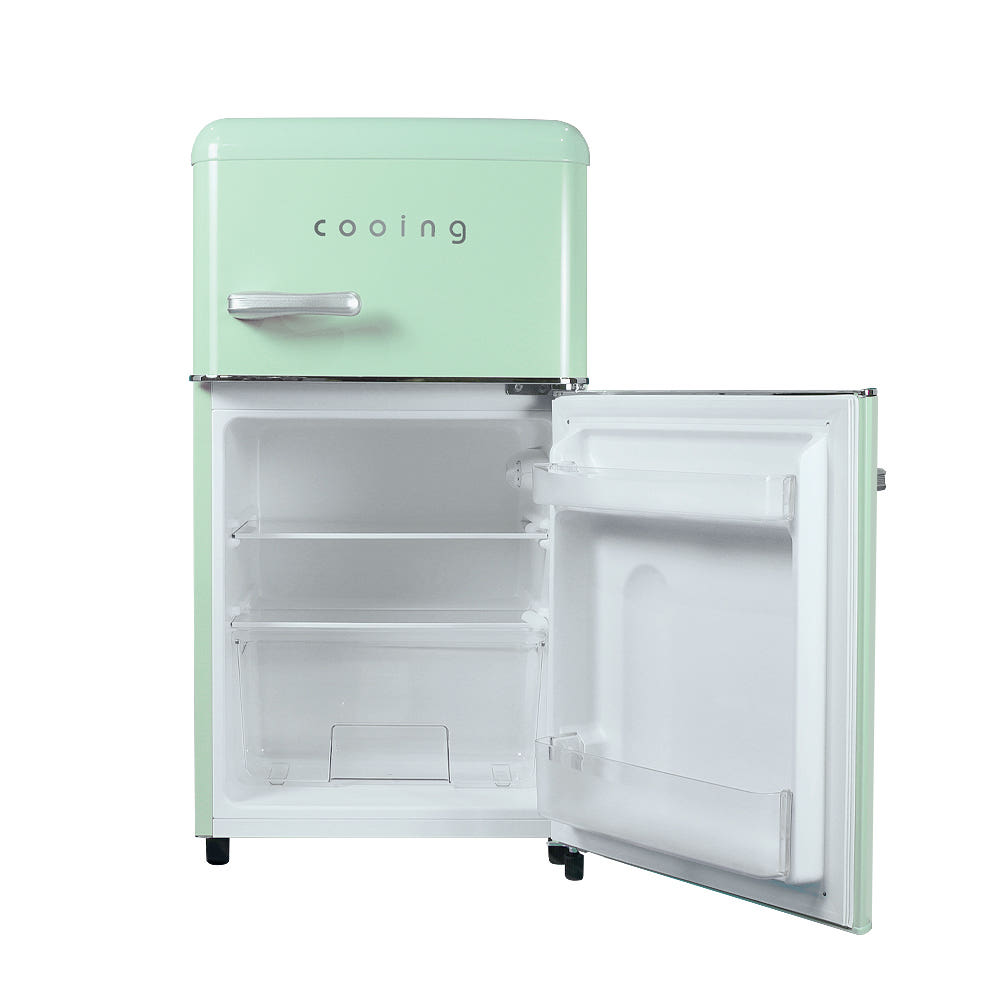 쿠잉 민트 냉장고 설치샷