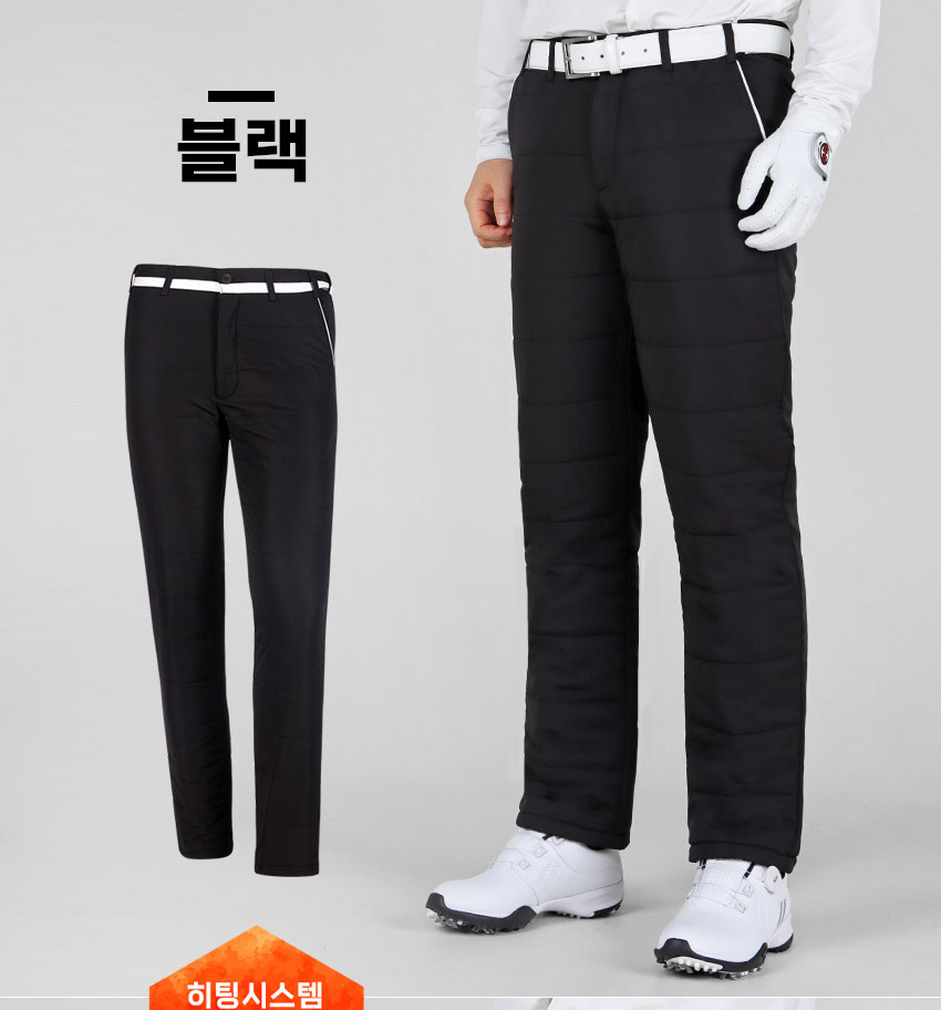 마스터베어 엑스트라웜 P1 허리밴딩 남성 패딩 골프바지 MB047 이미지 7