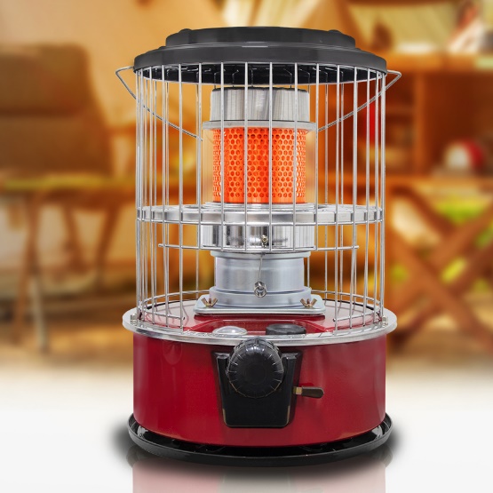 후지카 소형 석유 난로 미니 등유 난로 야외용 석유 히터