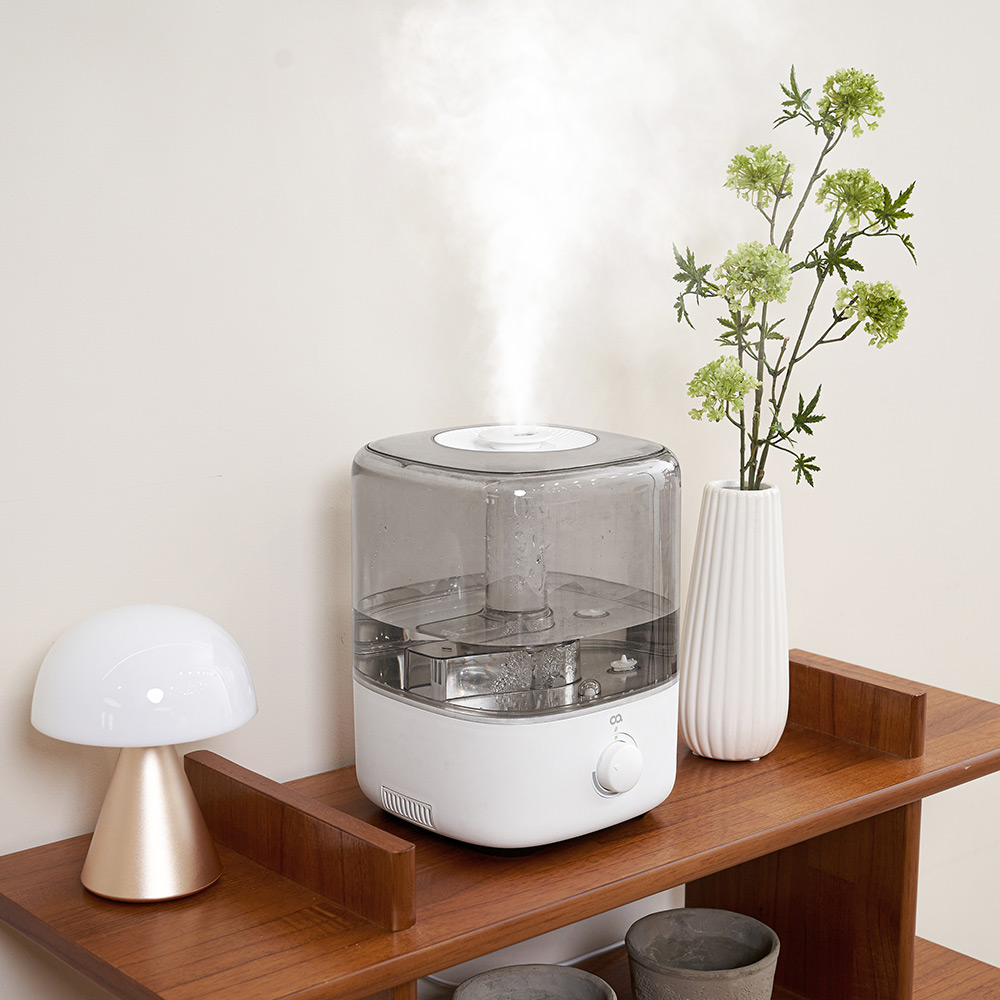 오아 베이직 대용량 가정용 초음파 가습기 4.5L 거실 원룸 상부급수 무소음 통세척