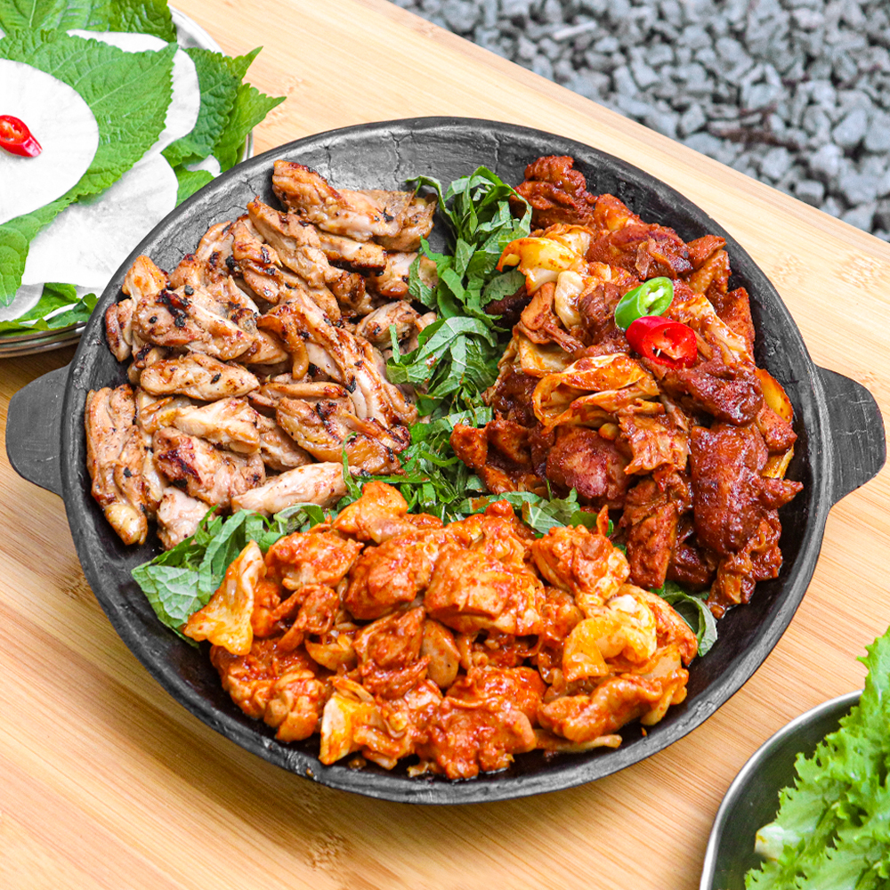춘천 숯불 간장 신선닭갈비 1kg 캠핑 음식 집들이 - 상세 이미지 5