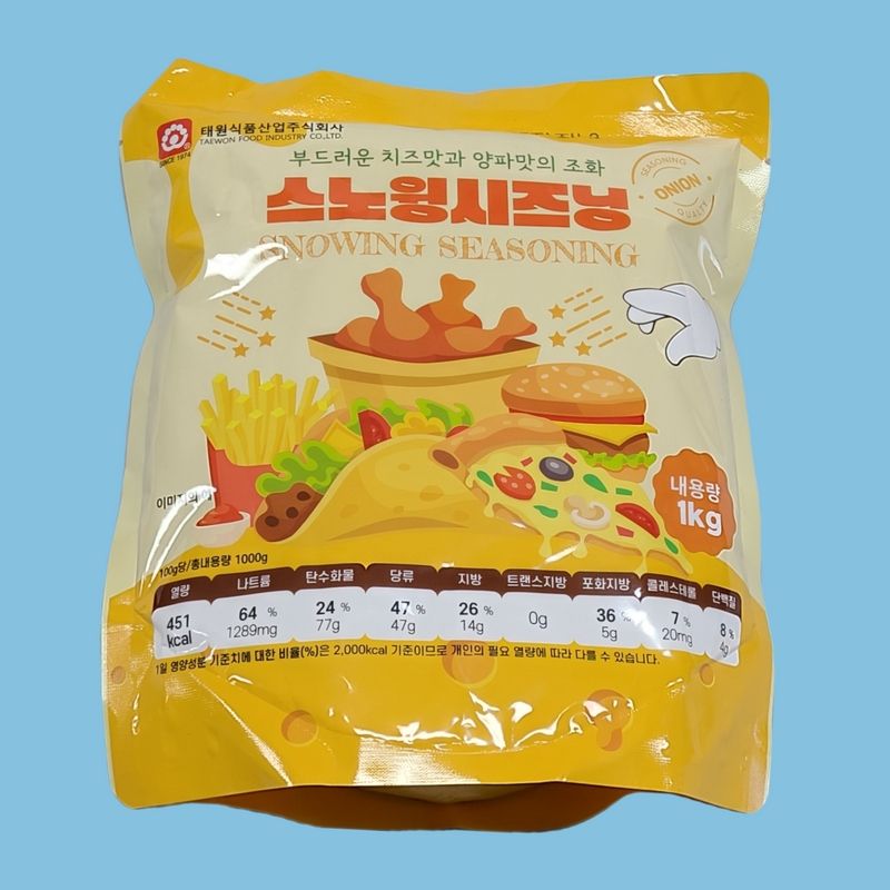 태원식품 스노윙시즈닝 1KG - 상세 이미지 4