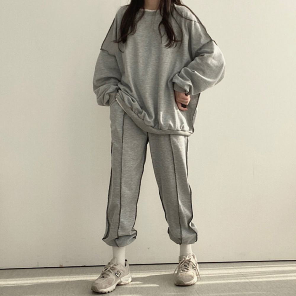 키작녀트레이닝세트 조거셋업 트레이닝셋업 이미지 3