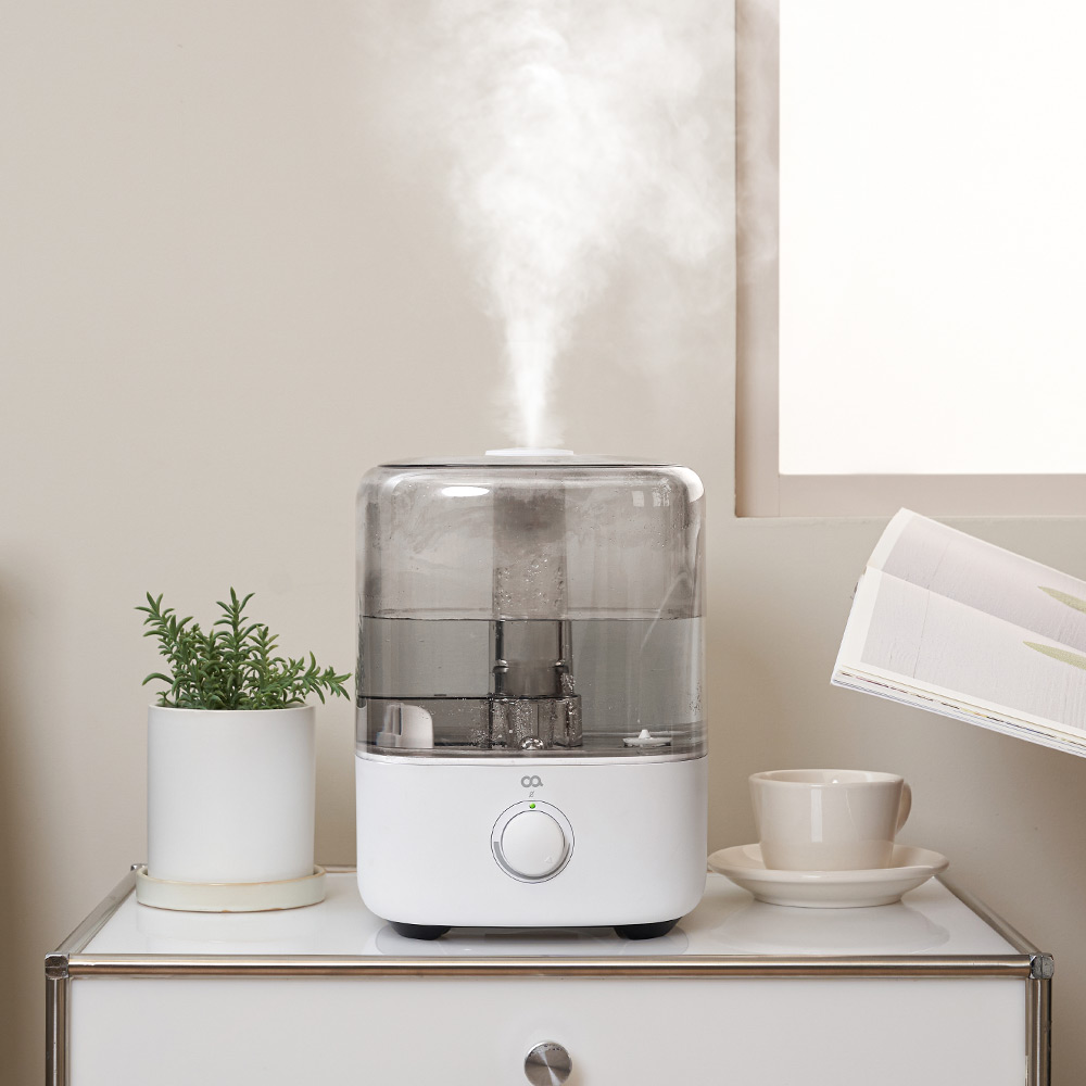 오아 베이직 대용량 가정용 초음파 가습기 4.5L 거실 원룸 상부급수 무소음 통세척