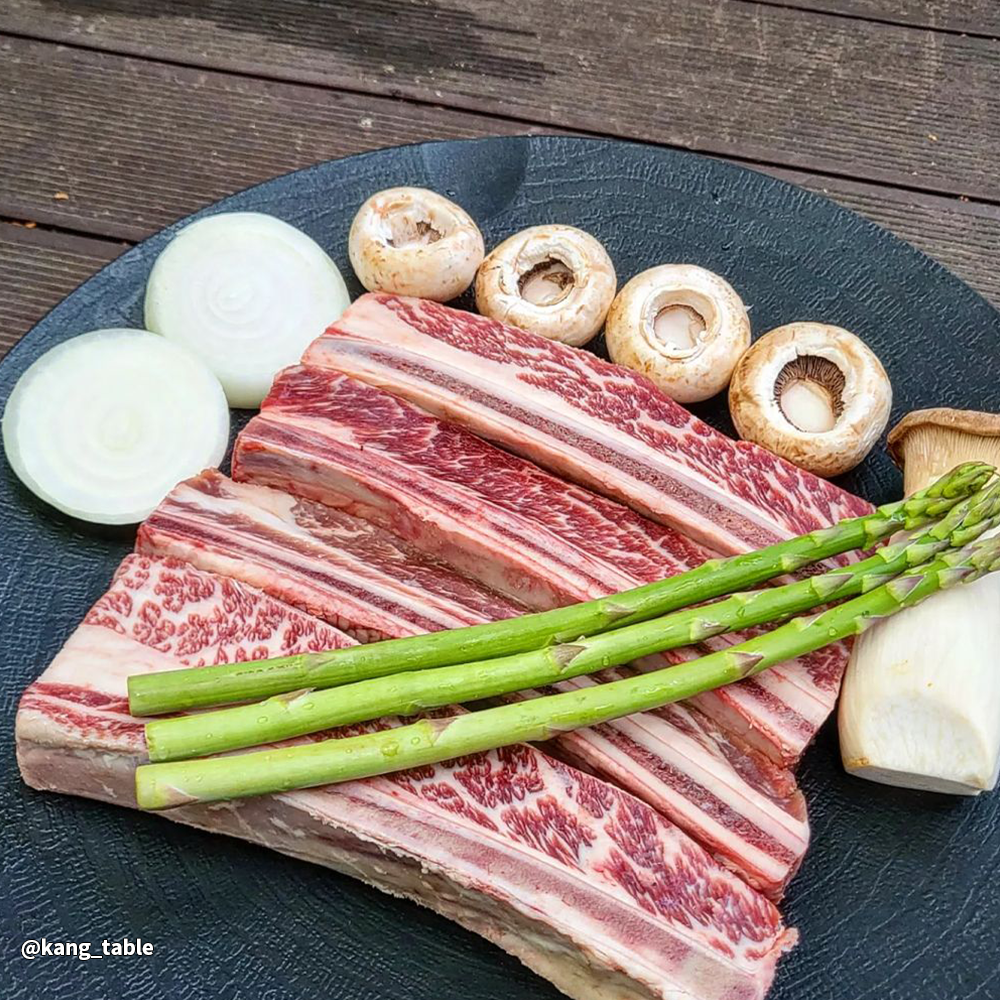 바라던 캠핑고기 우대갈비 1kg 678 꽃갈비 600g 캠핑 소고기 소스포함 상세 이미지 6