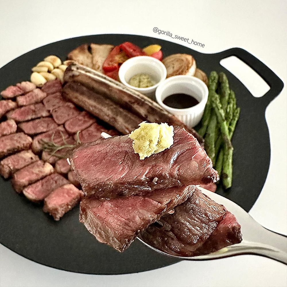 바라던 캠핑고기 우대갈비 1kg 678 꽃갈비 600g 캠핑 소고기 소스포함 대표 이미지