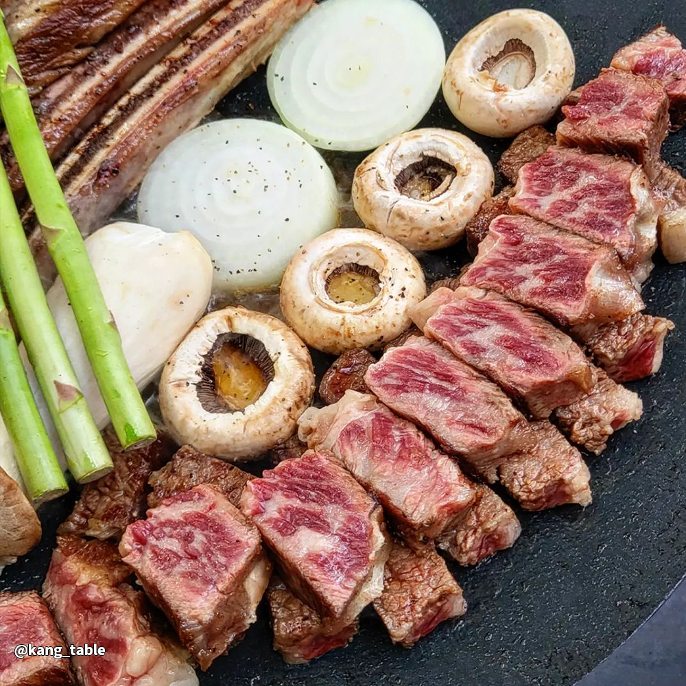 바라던 캠핑고기 우대갈비 1kg 678 꽃갈비 600g 캠핑 소고기 소스포함 이미지 4