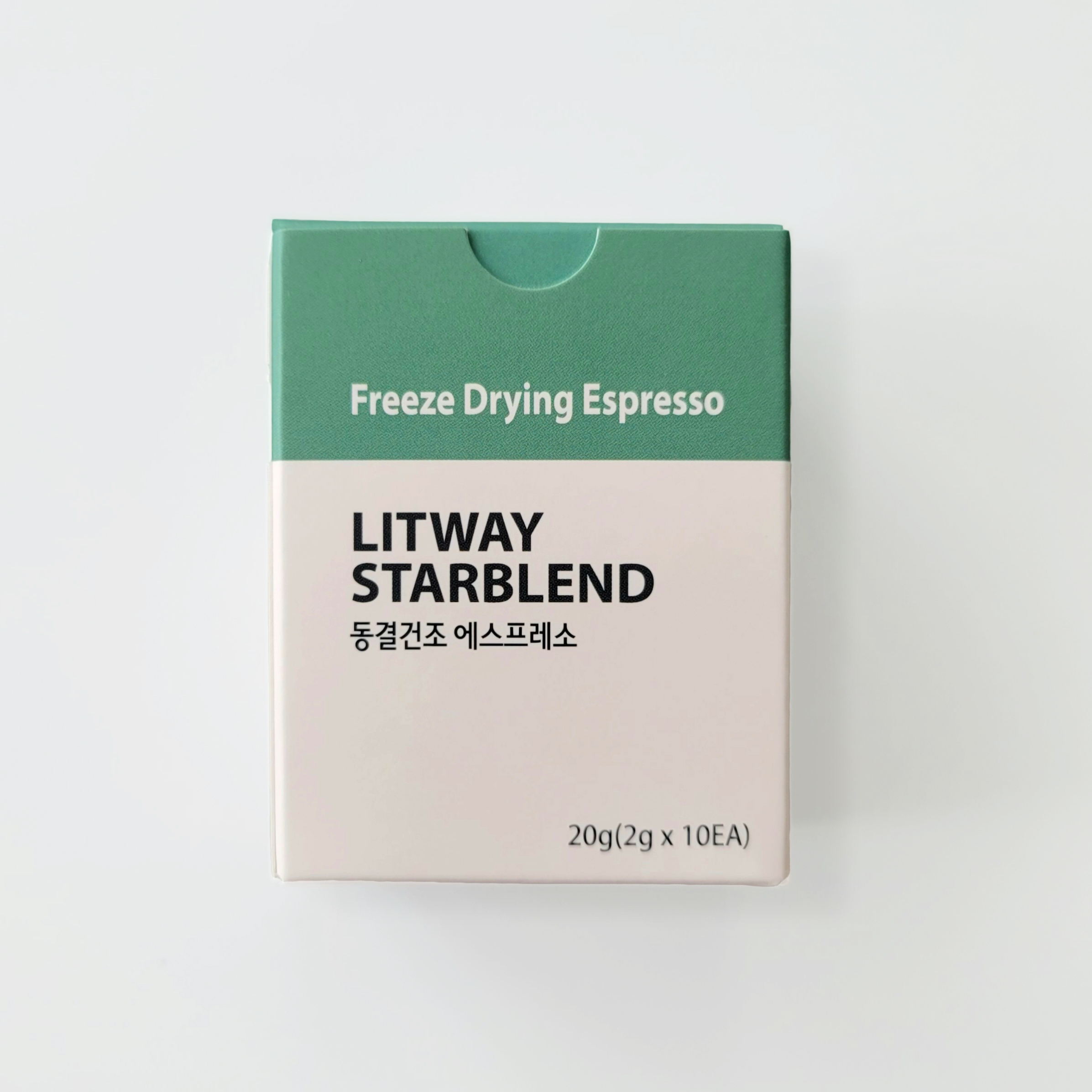 동결건조 에스프레소 리트웨이 스타블렌드 (2gX10개입) 고급 커피 파우더 블렌딩원두 : 리트웨이