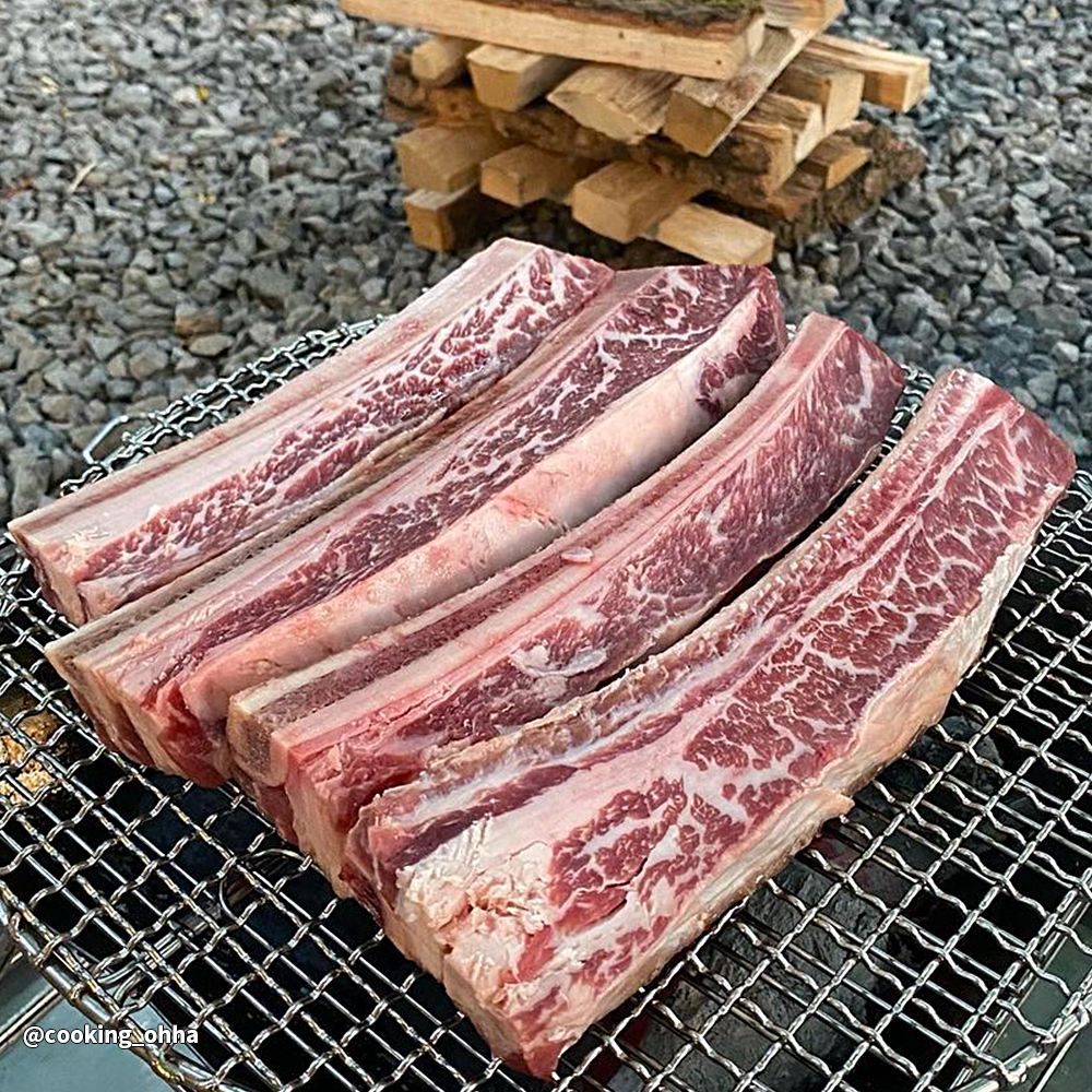 바라던 캠핑고기 우대갈비 1kg 678 꽃갈비 600g 캠핑 소고기 소스포함 상세 이미지 5