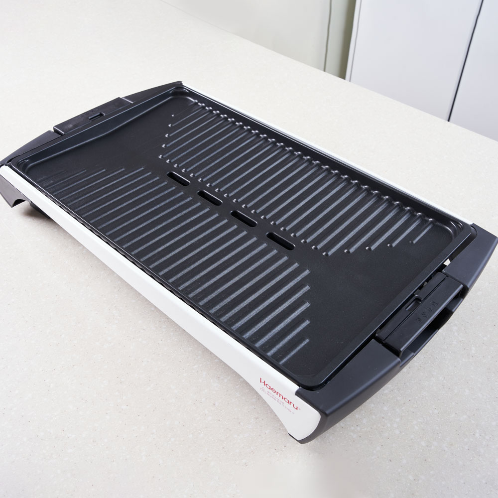 국산 해마루 대형 전기그릴 분리형 전기고기불판 구이팬 후라이팬