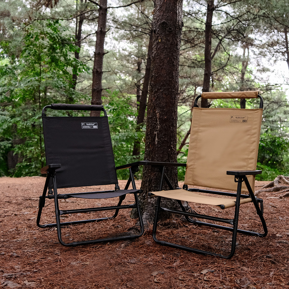 폴라리스 실렌티움 로우 체어 캠핑 폴딩 접이식 의자