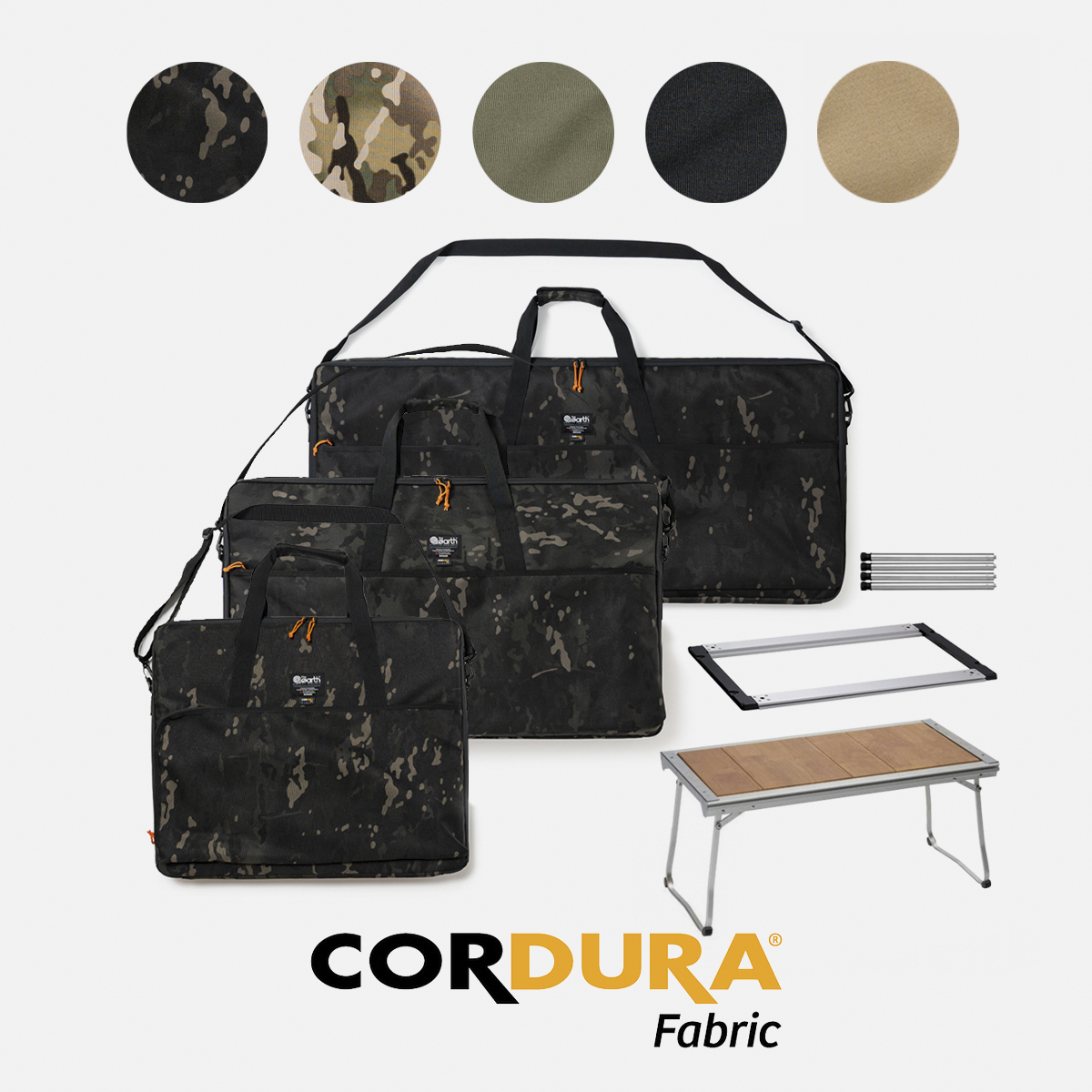 디얼스 코듀라 IGT 테이블 케이스 CORDURA Table Case 쇼트, OLIVE 이미지 6