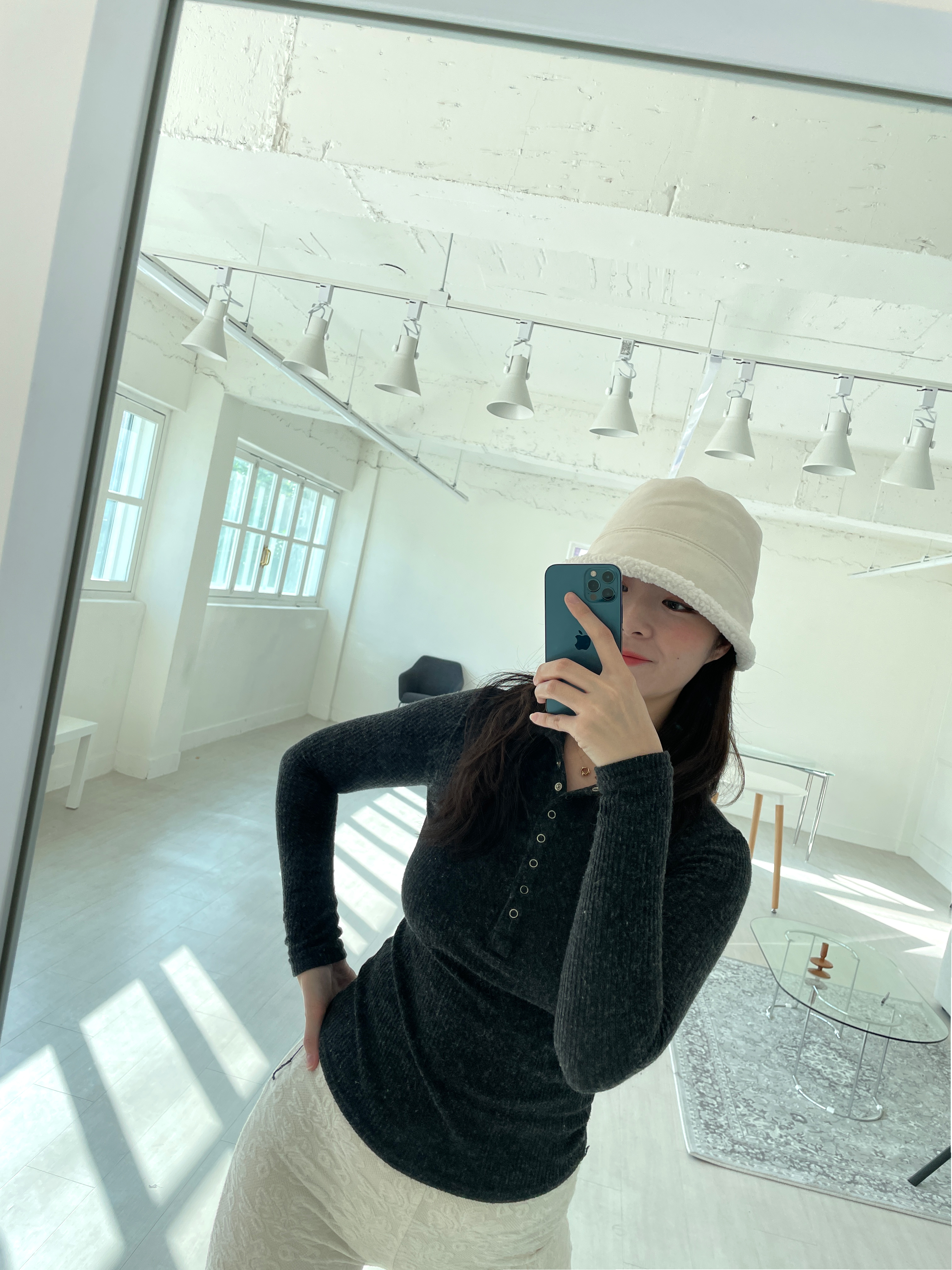 겨울 벙거지 뽀글이 모자 털모자 상세 이미지 9
