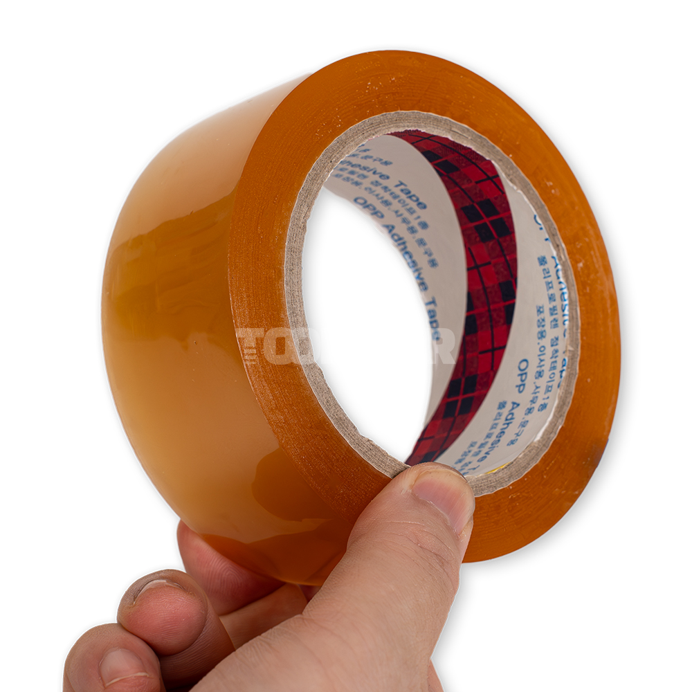 국산 박스테이프 투명 OPP 테이프 포장 48mm x 70M 대용량 - 상품 이미지
