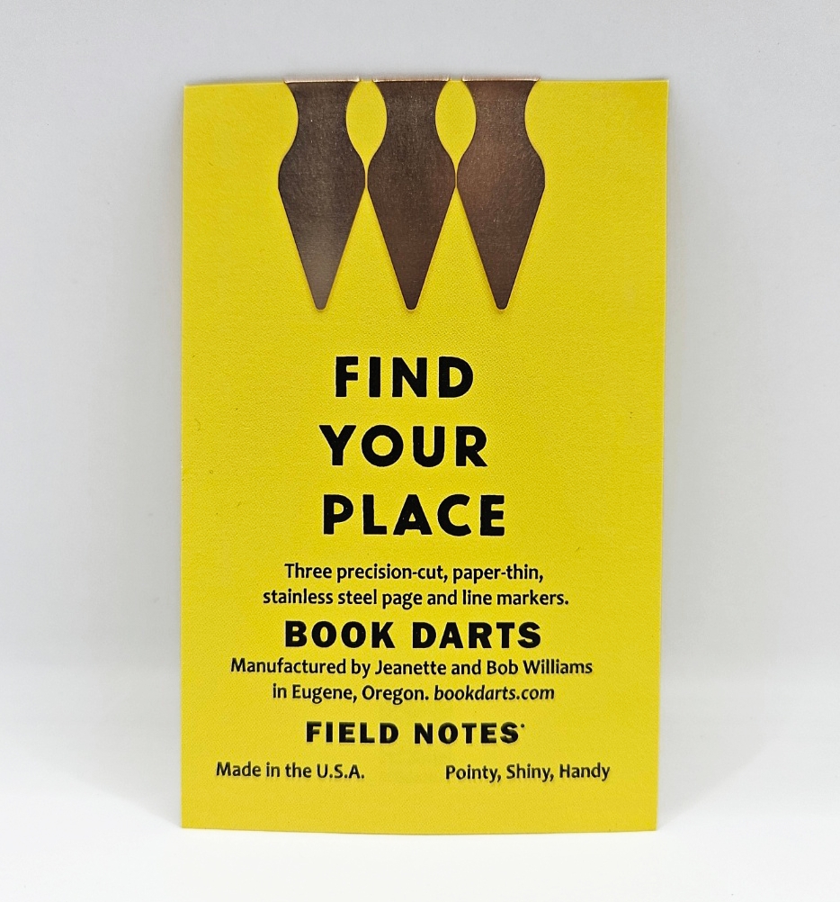 북다트 금속책갈피 옐로우 3개세트