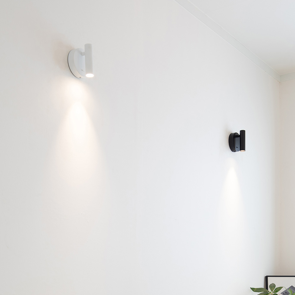 LED 벽등 벽조명 밀러스 5W(직부겸용) 3color 복도 베란다 거실 인테리어조명 - 상세 이미지 2