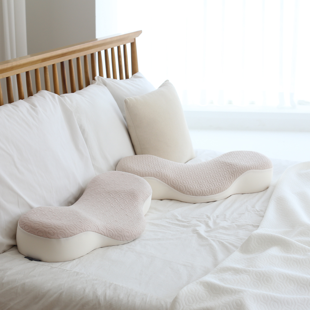 베네폼 C-릴렉스 거북목 일자목 목디스크 기능성 메모리폼 목편한 경추 베개 냉감