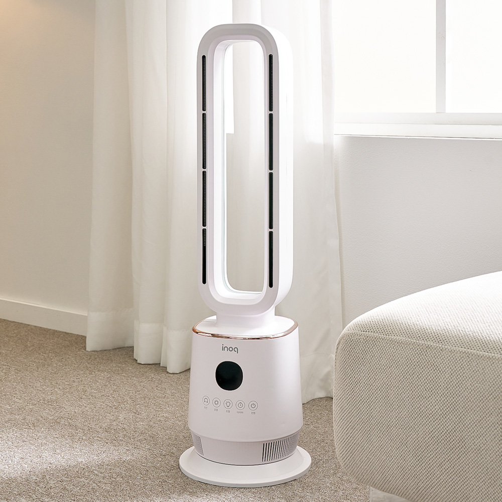 이노크아든 온풍기 PTC히터 저소음 가정용온풍기 날개없는 난방기 원룸 FH5000 화이트