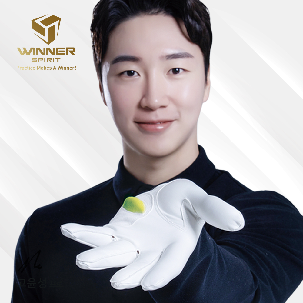 위너스피릿 미라클그립 양피 연습용 골프장갑 소프트형 왼손착용 골프장갑 이미지 2
