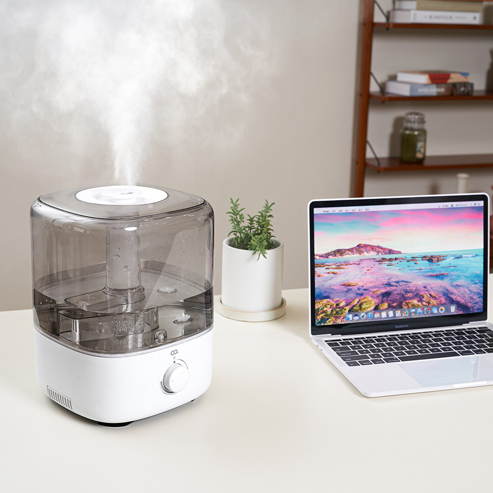 오아 베이직 대용량 가정용 초음파 가습기 4.5L 거실 원룸 상부급수 무소음 통세척