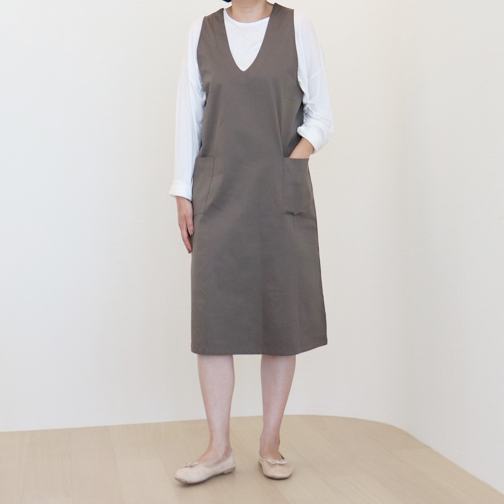 자체제작 빅사이즈 55-88 스판 브이넥 베스트 롱 원피스 뷔스티에 조끼 XL 3XL