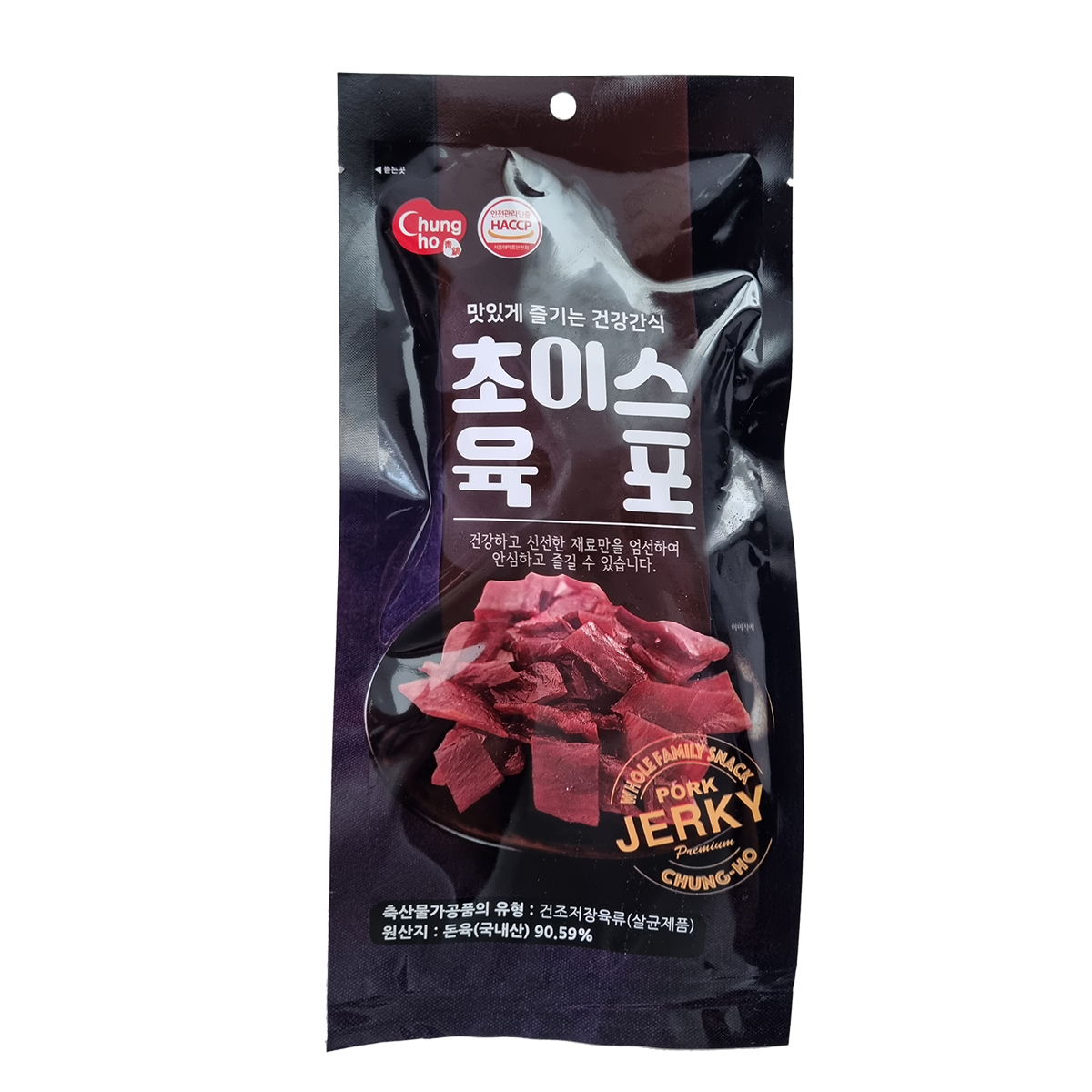 국내산 돈육포 50g 돼지 고기 육포