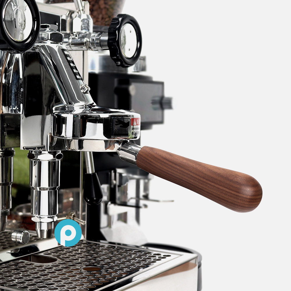 바텀리스 포터필터 씨메 엘로치오 E61 풀 스테인리스 이탈리아 포터필터 블랙 이미지 4